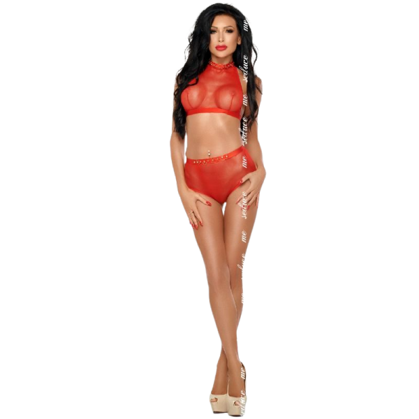 ME-SEDUCE - MONA SET ROUGE L/XL - – Image 2