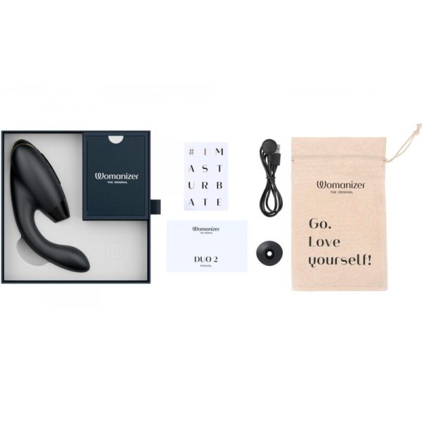 WOMANIZER - STIMULATEUR DUO 2 NOIR - – Image 4