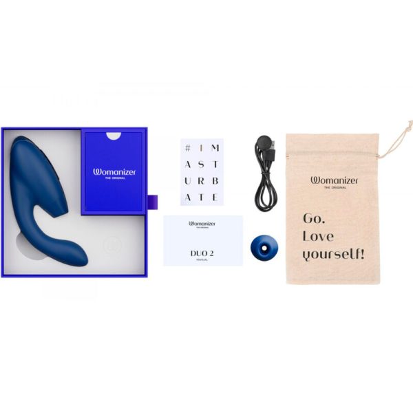 WOMANIZER - DUO 2 STIMULATEUR BLEU - – Image 4