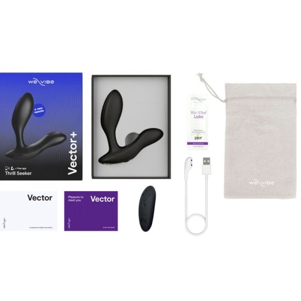 WE-VIBE - MASSEUR DE PROSTATE VECTOR+ NOIR - – Image 6