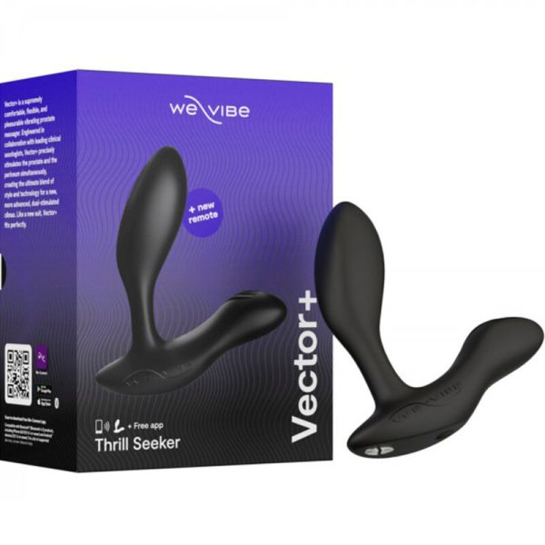 WE-VIBE - MASSEUR DE PROSTATE VECTOR+ NOIR -
