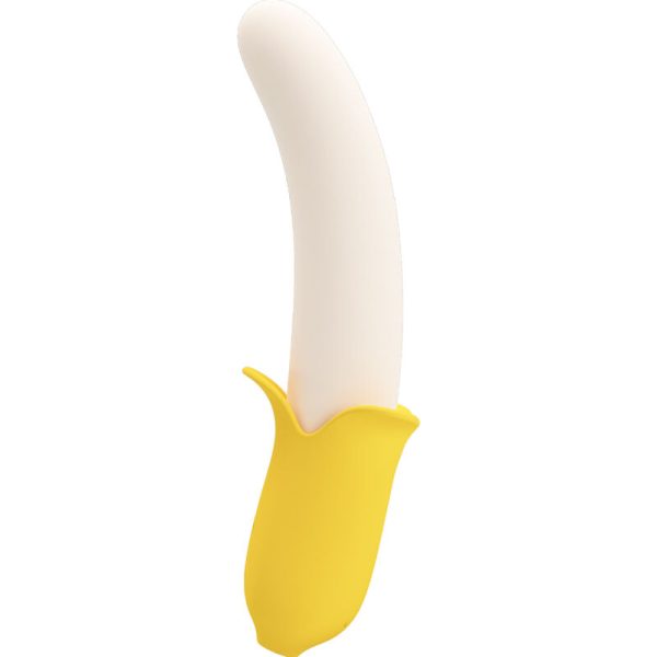 PRETTY LOVE - BANANA GEEK SUPER POWER 7 VIBRATIONS UP&DOWN SILICONE NOIR - – Image 2
