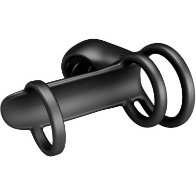 PRETTY LOVE - GAINE PÉNIS JAMMY 12 VIBRATIONS AVEC LANGUE EN SILICONE RECHARGEABLE -