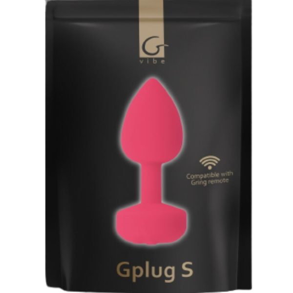 G-VIBE - FUNTOYS GPLUG VIBRATEUR ANAL RECHARGEABLE PETIT ROSE NÉON 3CM - – Image 5