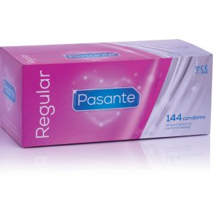 PASANTE - PRÉSERVATIFS RÉGULIERS 144 UNITÉS -