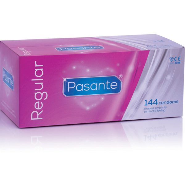PASANTE - PRÉSERVATIFS RÉGULIERS 144 UNITÉS -