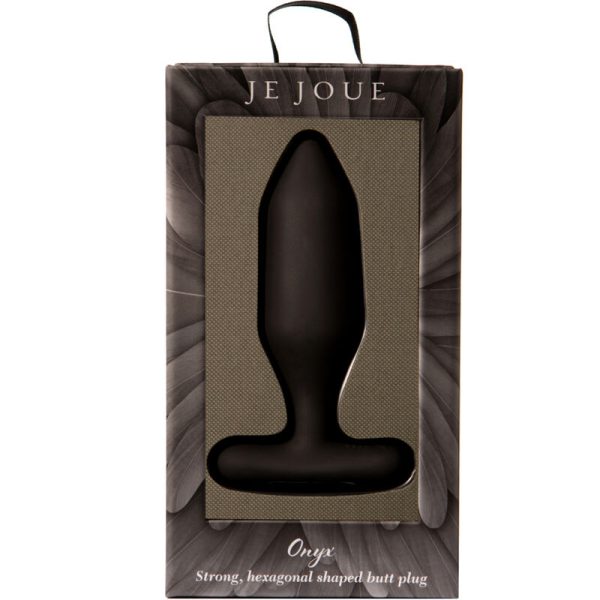 JE JOUE - VIBRATEUR PLUG ANAL ONYX NOIR - – Image 4