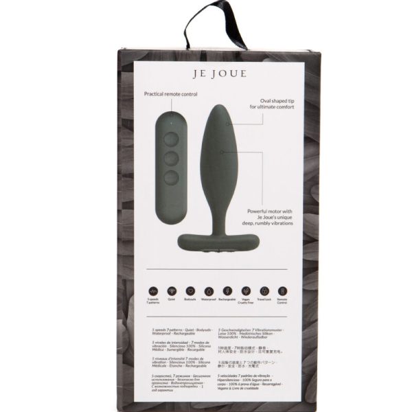 JE JOUE - VIBRATEUR VESTA PLUG ANAL NOIR - – Image 5