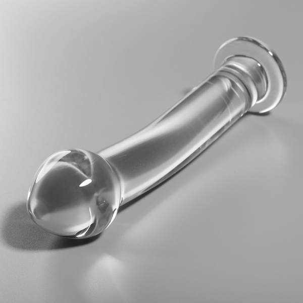 NEBULA SERIES BY IBIZA - MODÈLE 11 GODE EN VERRE BOROSILICATE CLAIR 16 CM -O- 3 CM - – Image 6