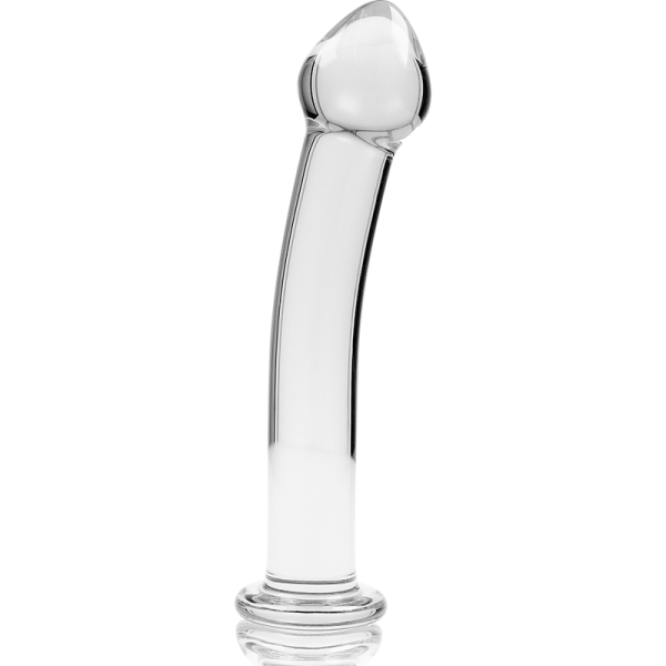NEBULA SERIES BY IBIZA - MODÈLE 11 GODE EN VERRE BOROSILICATE CLAIR 16 CM -O- 3 CM - – Image 3