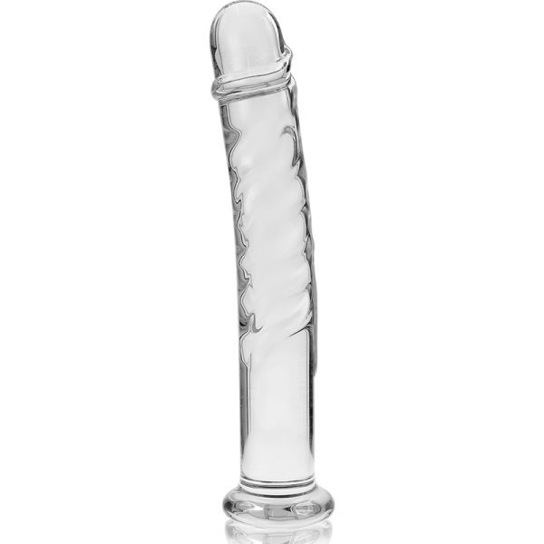 NEBULA SERIES BY IBIZA - MODÈLE 16 GODE EN VERRE BOROSILICATE CLAIR 18.5 CM -O- 3 CM - – Image 3