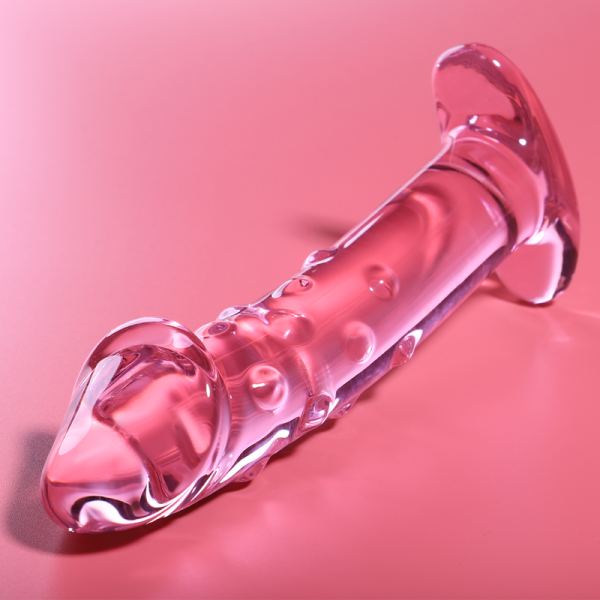 NEBULA SERIES BY IBIZA - MODÈLE 19 GODE EN VERRE BOROSILICATE ROSE 18.5 CM -O- 4 CM - – Image 6