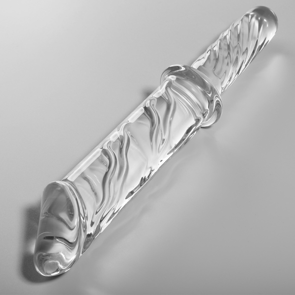 NEBULA SERIES BY IBIZA - MODÈLE 24 GODE EN VERRE BOROSILICATE CLAIR 28.5 CM -O- 5 CM - – Image 6