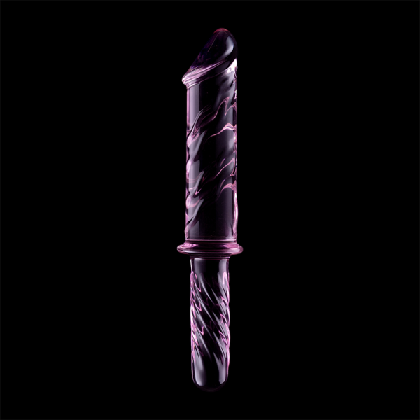 NEBULA SERIES BY IBIZA - MODÈLE 24 GODE EN VERRE BOROSILICATE ROSE 28.5 CM -O- 5 CM - – Image 7