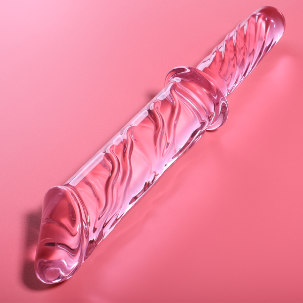NEBULA SERIES BY IBIZA - MODÈLE 24 GODE EN VERRE BOROSILICATE ROSE 28.5 CM -O- 5 CM - – Image 6