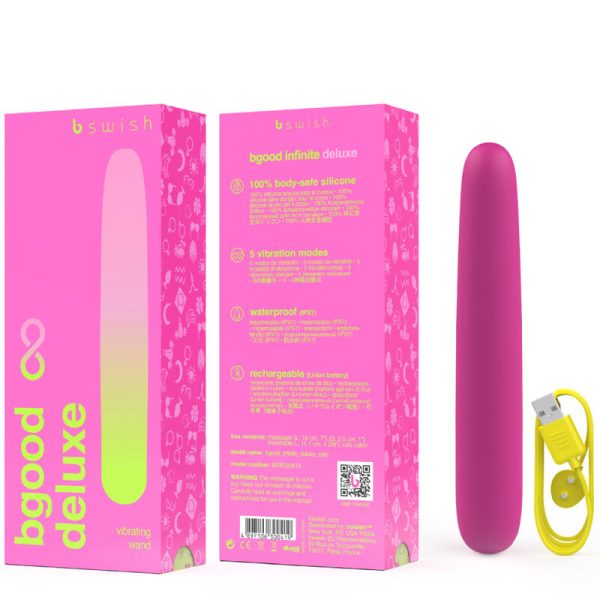 B SWISH - VIBRATEUR RECHARGEABLE B SWISH - BGOOD INFINITE DELUXE SILICONE ROSE - – Image 3