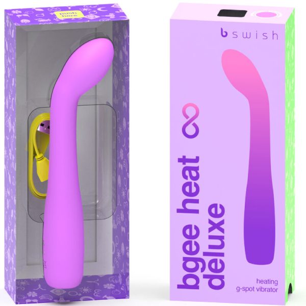 B SWISH - VIBRATEUR RECHARGEABLE BGEE HEAT INFINITE DELUXE LAVANDE SILICONE - – Image 2