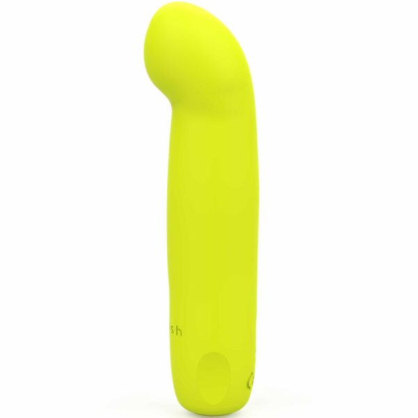 B SWISH - VIBRATEUR EN SILICONE RECHARGEABLE BCUTE CURVE INFINITE CLASSIC JAUNE -