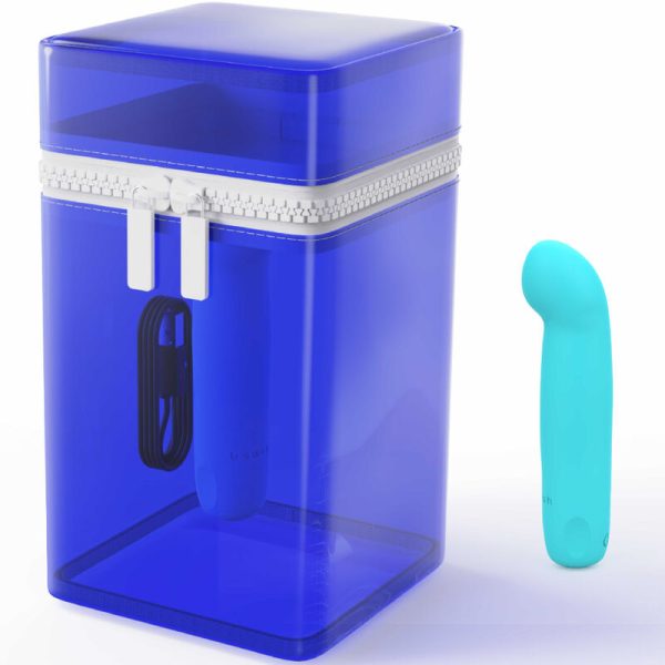 B SWISH - VIBRATEUR RECHARGEABLE EN SILICONE BLEU BCUTE CURVE INFINITE CLASSIC ÉDITION LIMITÉE -