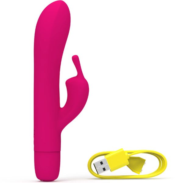 B SWISH - VIBRATEUR RECHARGEABLE CLASSIQUE BWILD BUNNY INFINITE SILICONE ROSE -