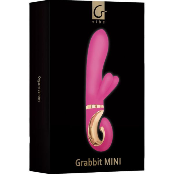 G-VIBE - VIBRATEUR GRABBIT MINI ROSE EN SILICONE - – Image 3