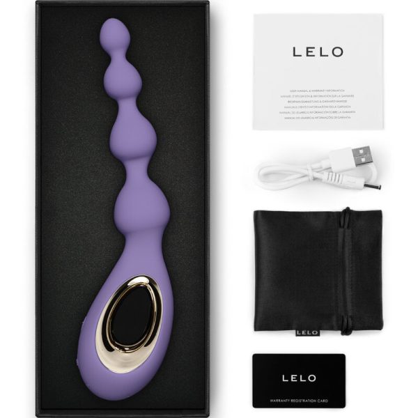 LELO - MASSEUR ANAL VIOLETTE SORAYA BEADS - – Image 3