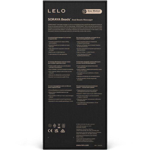 LELO - MASSEUR ANAL SORAYA BEADS NOIR - – Image 4