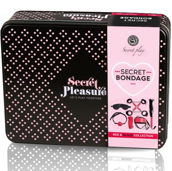 SECRETPLAY - BDSM SET 6 PCS ROUGE COLLECTION -