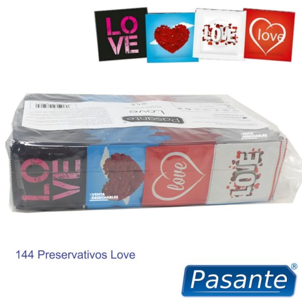 PASANTE - PRÉSERVATIFS LOVE BAG 144 UNITÉS - – Image 3