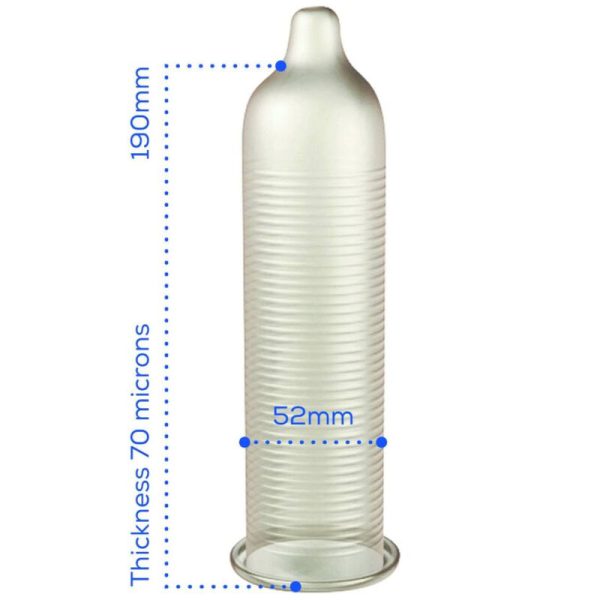 PASANTE - PRÉSERVATIFS EFFET CHAUFFANT SAC 144 UNITÉS - – Image 2