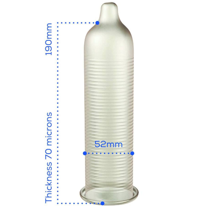 PASANTE - PRÉSERVATIFS EFFET CHAUFFANT SAC 144 UNITÉS - – Image 2