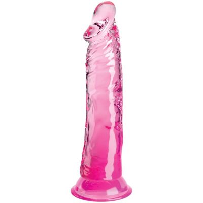 KING COCK - CLEAR PÉNIS RÉALISTE 19.7 CM ROSE -