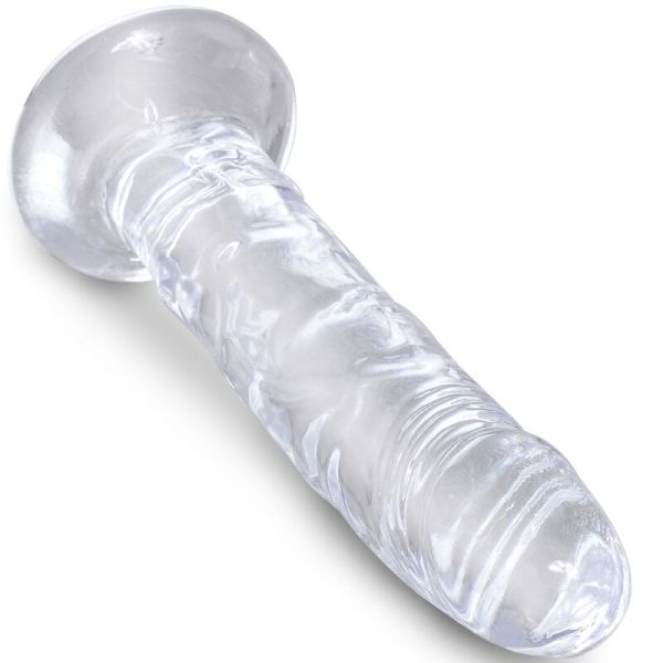 KING COCK - CLEAR PÉNIS RÉALISTE 15.5 CM TRANSPARENT - – Image 3
