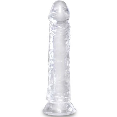 KING COCK - PÉNIS RÉALISTE CLAIR 19.7 CM TRANSPARENT -