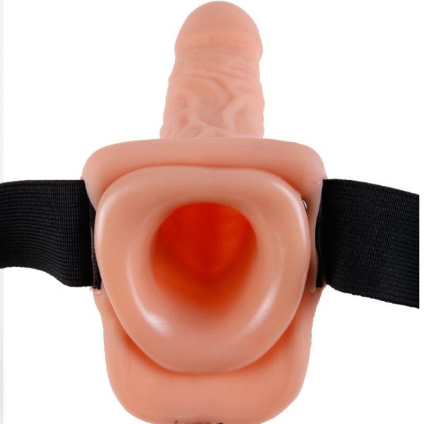 FETISH FANTASY SERIES - HARNAIS RÉGLABLE TÉLÉCOMMANDE PÉNIS RÉALISTE AVEC TESTICULES 23 CM - – Image 4