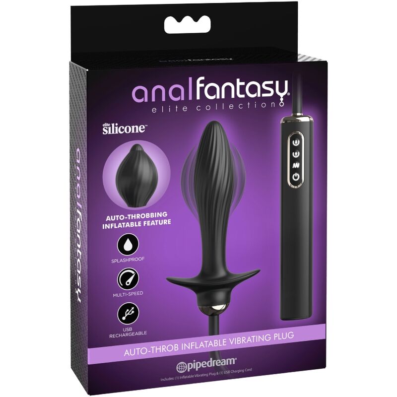 ANAL FANTASY ELITE COLLECTION - PLUG GONFLABLE ET VIBRATEUR AUTO-THROB - – Image 7