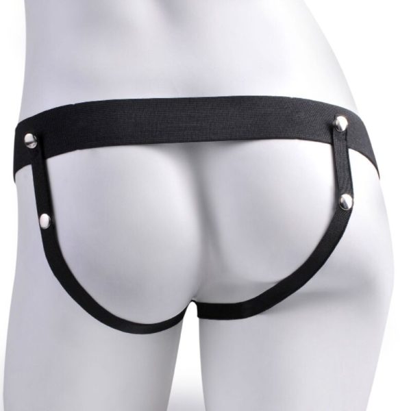 FETISH FANTASY SERIES - HARNAIS RÉGLABLE PÉNIS RÉALISTE AVEC BALLES RECHARGEABLES ET VIBRATEUR 17,8 CM - – Image 5