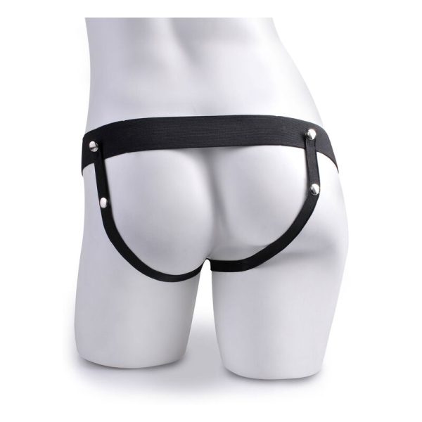 FETISH FANTASY SERIES - HARNAIS RÉGLABLE PÉNIS RÉALISTE AVEC BALLES ÉJACULANTES 19 CM - – Image 4