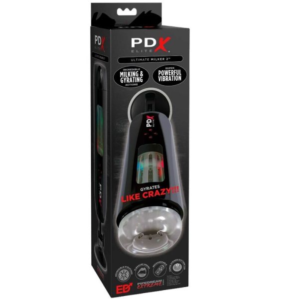 PDX ELITE - STROKER ULTIMATE MILKER 2 ROTATIF ET VIBRATEUR - – Image 3