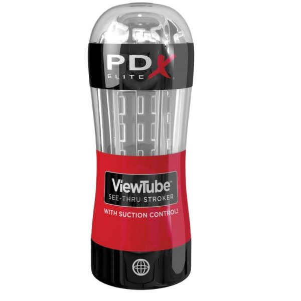 PDX ELITE - STROKER VIEWTUBE CONTROL ASPIRATION TRANSPARENT - – Image 2