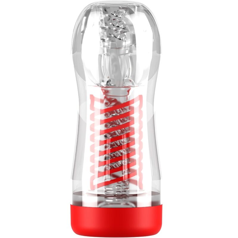 PDX ELITE - STROKER VIEWTUBE 2 SPIRALE COMPRESSION TRANSPARENT - – Image 3