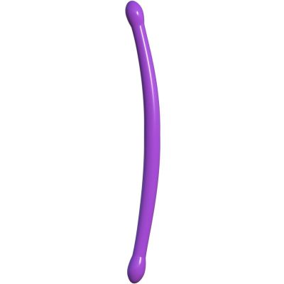CLASSIX - GODE DOUBLE FLEXIBLE 43,7 CM VIOLET -