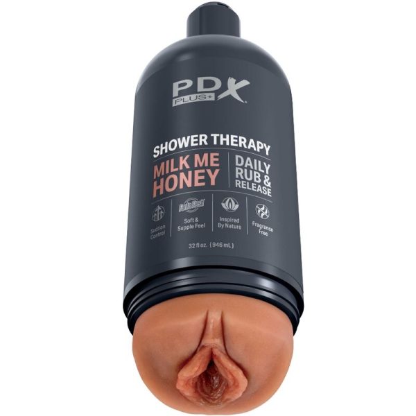 PDX PLUS - MASTURBATEUR STROKER CONCEPTION DE BOUTEILLE DISCRÈTE MILK ME HONEY CANDY SHAMPOOING -