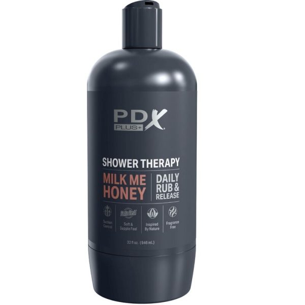 PDX PLUS - MASTURBATEUR STROKER CONCEPTION DE BOUTEILLE DISCRÈTE MILK ME HONEY CANDY SHAMPOOING - – Image 4