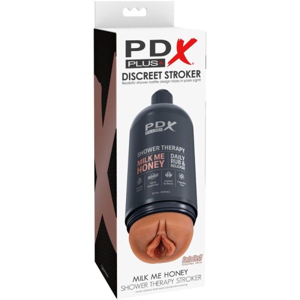 PDX PLUS - MASTURBATEUR STROKER CONCEPTION DE BOUTEILLE DISCRÈTE MILK ME HONEY CANDY SHAMPOOING - – Image 6
