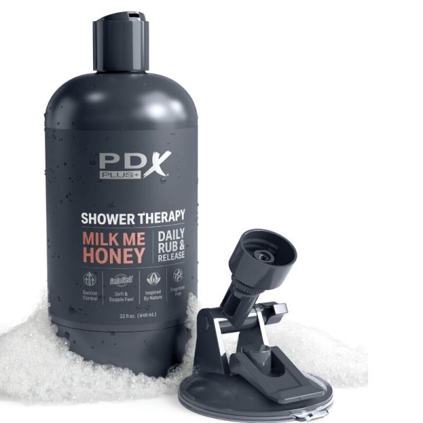 PDX PLUS - MASTURBATEUR STROKER CONCEPTION DE BOUTEILLE DISCRÈTE MILK ME HONEY CANDY SHAMPOOING - – Image 5