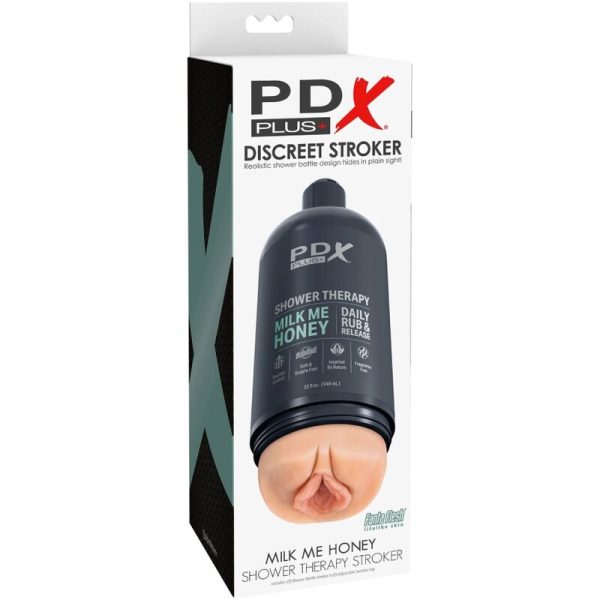 PDX PLUS - MASTURBATEUR STROKER CONCEPTION DISCRÈTE DE LA BOUTEILLE DE SHAMPOOING AU MIEL MILK ME - – Image 6