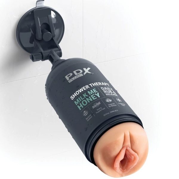 PDX PLUS - MASTURBATEUR STROKER CONCEPTION DISCRÈTE DE LA BOUTEILLE DE SHAMPOOING AU MIEL MILK ME - – Image 2