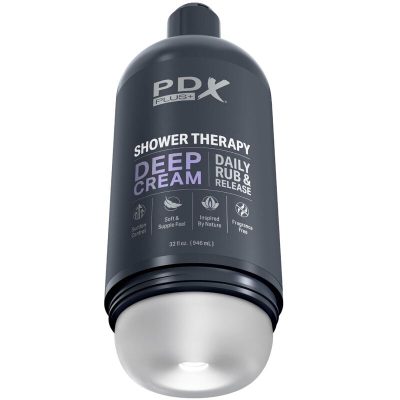 PDX PLUS - STROKER MASTURBATEUR DISCRET DEEP CREAM SHAMPOOING CONCEPTION DE BOUTEILLE -