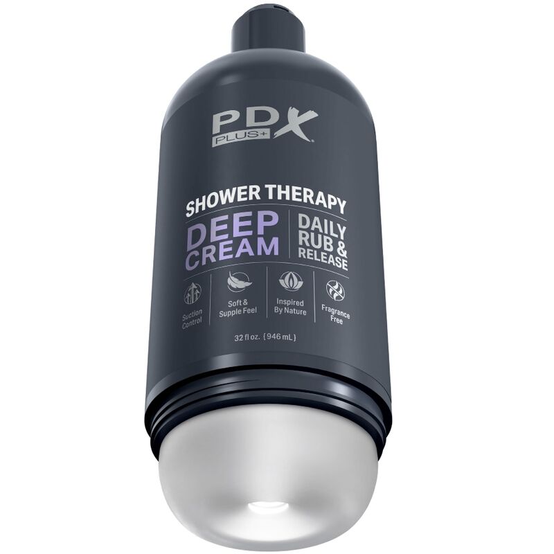 PDX PLUS - STROKER MASTURBATEUR DISCRET DEEP CREAM SHAMPOOING CONCEPTION DE BOUTEILLE -